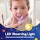 Seago Kids Electric Toothbrushes, Toddler Electric Toothbrush with Colorful Light, 8 Soft Toothbrush Heads, Cute Animal Stickers, Once Full Charger for 60 Days, for Childrens Boys Girls, SG-2159(Blue)