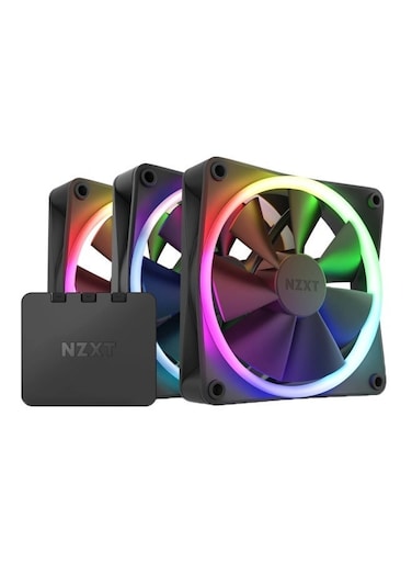 NZXT F120RGB 120mm RGB Black Triple CPU Fan
