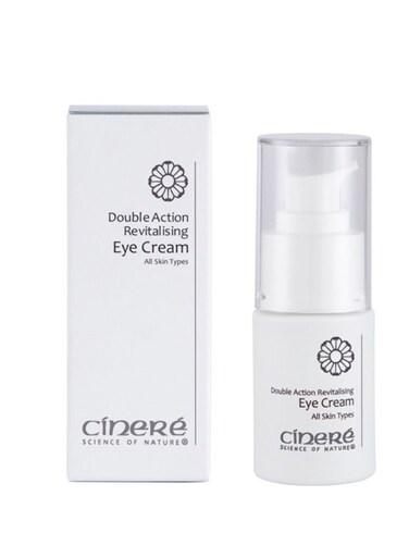CINERE DOUBLE ACTION REVITALISING EYE CREAM 15ML
