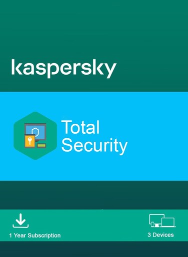 Kaspersky Total Security   3 Devices 1 Year   2025   Digital License   Same Day Delivery