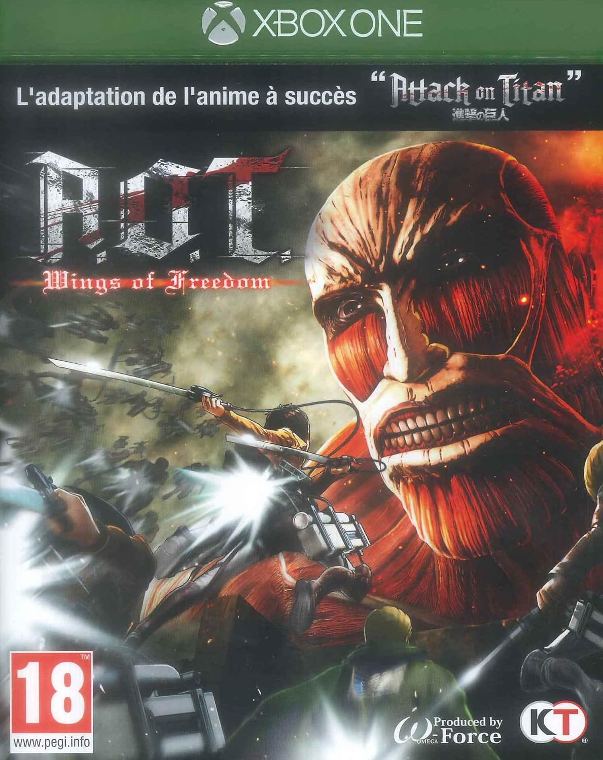 كوي Koei Aot Wings Of Freedom Xbox One