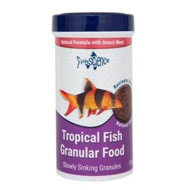 FishScience Tropical Granules Fish Food - 50G
