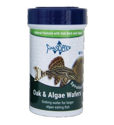Fish Science Oak and Algae Wafer Food for Fish - 120G
