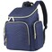 Little Story Georgia Diaper Bag wt Changing Pad &amp; Stroller Hooks - Navy Blue