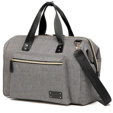 Little Story Zera Mom Dad Diaper Bag - Grey