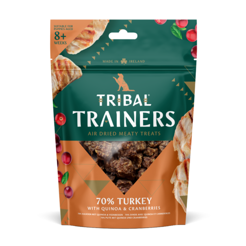 Tribal Trainers Turkey Cranberry Dog Treats 80g
