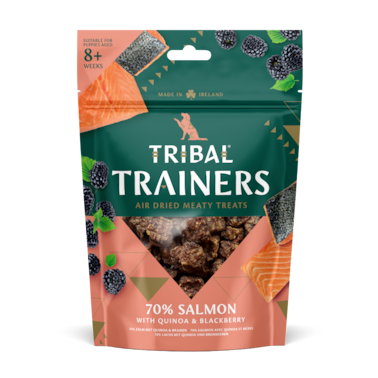 Tribal Trainers Salmon Blackberry Dog Treats 80g
