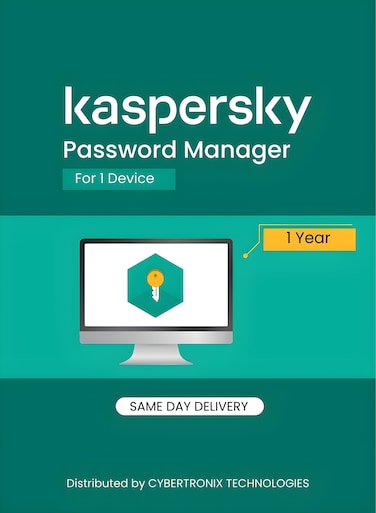 Kaspersky Password Manager   1 Devices for 1 Year   Digital License   SAME DAY DELIVERY