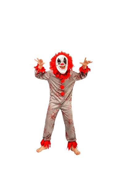 Killer Clown Boy Costume M
