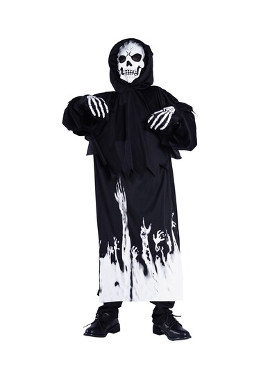 Ghost Skeleton Boy Costume M