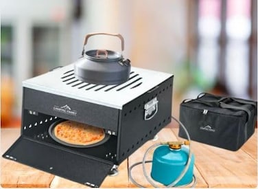 DLC 3 in 1 Grill And Gas Oven- 8000W With 100cm Hose CM-38499