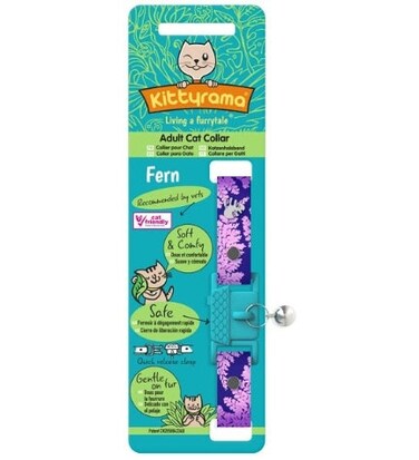 Kittyrama Botanical Fern Cat Collar
