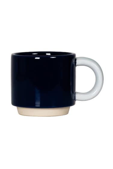 Stacking Ceramic Mug &ndash; Indigo