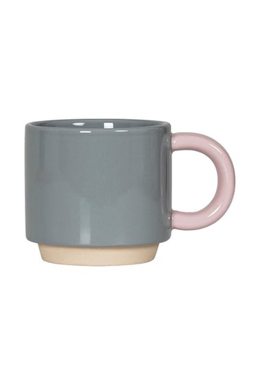 Stacking Ceramic Mug &ndash; Light Grey