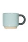 Stacking Ceramic Mug &ndash; Mint