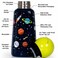 زجاجة مياه أطفال لوند لندن Planets Skittle Mini – سعة 300 مل للحفاظ على المشروبات ساخنة وباردة