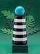 Skittle Water Bottle 500ml Stripes Sky Blue &ndash; Insulated Hot &amp; Cold Thermos Bottle