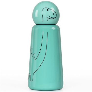 Diplodocus Skittle Bottle Mini &ndash; 300 ml Kids Thermal Water Bottle &ndash; Keeps Drinks Hot &amp; Cold