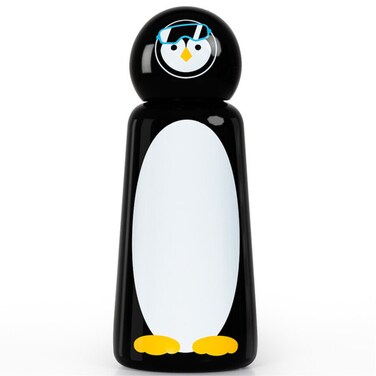 زجاجة مياه أطفال لوند لندن Penguin Skittle Mini – سعة 300 مل للحفاظ على المشروبات ساخنة وباردة