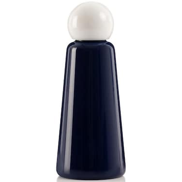 Skittle Bottle 500ml Indigo &amp; White &ndash; Double Wall Water Bottle &ndash; Vacuum Insulated Hot &amp; Cold Drink Flask