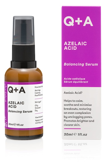 Q+AAzelaic Acid Balancing Serum, Containing Pore Minimising Zinc PCA and Antioxidants for Fresher and Smoother Skin, 30ml