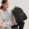 Troubadour Premium Versatile Circular Backpack - Ultimate Work &amp; Travel Laptop Backpack - Black