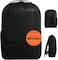 Troubadour Apex Compact Backpack 3.0 Premium Versatile Backpack Made of Lightweight, Waterproof Great for Travel, Work, the Gym, Sports, Black