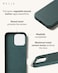 Mujjo Premium Leather Case for iPhone 16 Pro - Livid Green   MagSafe Compatible, Slim &amp; Stylish European Leather Design, Enhanced Camera &amp; Screen Protection, Sustainable Materials