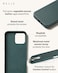 Mujjo Premium Leather Case for iPhone 16 Pro Max - Livid Green   MagSafe Compatible, Slim &amp; Stylish European Leather Design, Enhanced Camera &amp; Screen Protection, Sustainable Materials