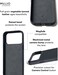 iPhone 17 Pro Max Leather Case - Basalt With Magsafe. Crafted From Premium Leather Luxurious Case Combines Elegance and Durability, Sophisticated Look While Offering Superior Protection.