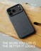 iPhone 17 Pro Max Leather Case - Basalt With Magsafe. Crafted From Premium Leather Luxurious Case Combines Elegance and Durability, Sophisticated Look While Offering Superior Protection.