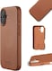 iPhone 17 Leather Case - Tan With Magsafe. Crafted From Premium Leather Luxurious Case Combines Elegance and Durability, Sophisticated Look While Offering Superior Protection.