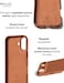 iPhone 17 Leather Case - Tan With Magsafe. Crafted From Premium Leather Luxurious Case Combines Elegance and Durability, Sophisticated Look While Offering Superior Protection.