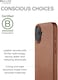 iPhone 17 Leather Case - Tan With Magsafe. Crafted From Premium Leather Luxurious Case Combines Elegance and Durability, Sophisticated Look While Offering Superior Protection.