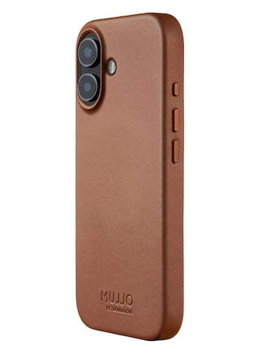 iPhone 17 Leather Case - Tan With Magsafe. Crafted From Premium Leather Luxurious Case Combines Elegance and Durability, Sophisticated Look While Offering Superior Protection.