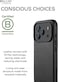 iPhone 17 Pro Leather Case - Black With Magsafe. Crafted From Premium Leather Luxurious Case Combines Elegance and Durability, Sophisticated Look While Offering Superior Protection.
