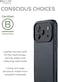 iPhone 17 Pro Leather Case - Basalt With Magsafe. Crafted From Premium Leather Luxurious Case Combines Elegance and Durability, Sophisticated Look While Offering Superior Protection.