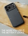 iPhone 17 Pro Leather Case - Basalt With Magsafe. Crafted From Premium Leather Luxurious Case Combines Elegance and Durability, Sophisticated Look While Offering Superior Protection.