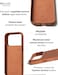 iPhone 17 Pro Leather Case - Tan With Magsafe. Crafted From Premium Leather Luxurious Case Combines Elegance and Durability, Sophisticated Look While Offering Superior Protection.
