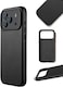 iPhone 17 Pro Max Leather Case - Black With Magsafe. Crafted From Premium Leather Luxurious Case Combines Elegance and Durability, Sophisticated Look While Offering Superior Protection.
