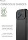 iPhone 17 Pro Max Leather Case - Black With Magsafe. Crafted From Premium Leather Luxurious Case Combines Elegance and Durability, Sophisticated Look While Offering Superior Protection.