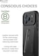 iPhone 17 Pro Max Wallet Case - Black With Magsafe. Crafted From Premium Leather Luxurious Case Combines Elegance and Durability, Sophisticated Look While Offering Superior Protection.