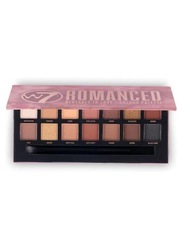 W7 Romanced Eye Colour Palette 11.2g