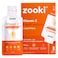 Zooki Liposomal Vitamin C 1000mg Orange Flavor Liquid Sachets 15ml, Pack of 14's