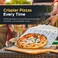 Ooni 14" Perforated Pizza Peel - Long Handle Perforated Aluminium Pizza Paddle - Lightweight Pizza Turning Peel - Ooni Outdoor Pizza Oven Accessories