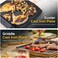 Ooni Dual-Sided Cast Iron Grizzler Plate - Reversible Grill &amp; Griddle Pan For Ooni Pizza Oven - Durable Cast Iron For Grilling, Roasting, And Searing