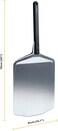 Ooni 16" Long Handle Pizza Peel - Super Smooth Aluminium Paddle - Lightweight Turning Peel For Outdoor Oven Accessories