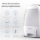 Pro Breeze 1500ml Premium Dehumidifier for Damp, Mould, Moisture in Home, Kitchen, Bedroom, Caravan, Office, Garage