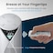 Pro Breeze 20dB Silent Tower Fan with Remote Control, Powerful 45W Energy Fan, 4 Modes, 12H Timer, 46" Large Bladeless Tower Fan, Advanced Sleep Mode, Front Display, 70&deg; Oscillation