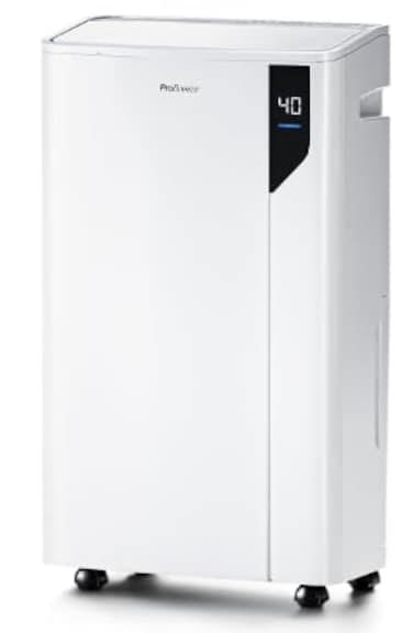 Pro Breeze&reg; 25L/Day Smart Compressor Dehumidifier - Energy Efficient with Laundry Mode &amp; Wi-Fi, Humidity Sensor &amp; Indicator, Carbon Air Filter for Mould, Damp &amp; Moisture - for Home, Office &amp; Bedroom